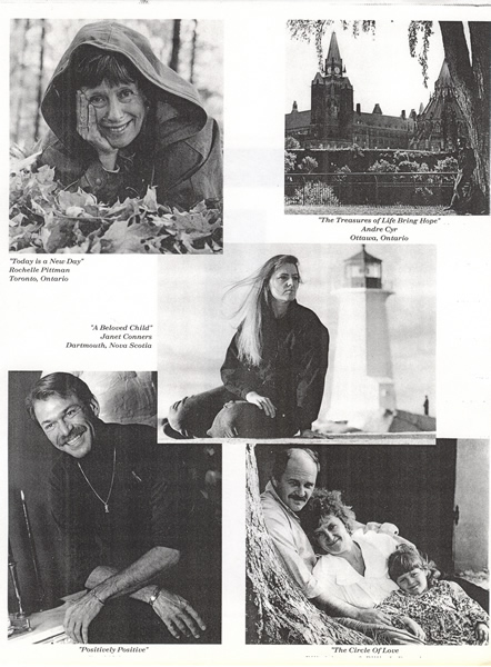 Photo: Example of photographs in LOOK BEYOND The Faces & Stories of People with HIV/AIDS