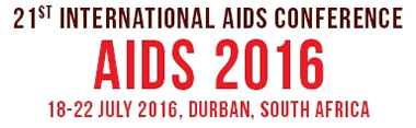 AIDS 2016 - 21st INTERNATIONAL AIDS CONFERENCE - 18-22 JULY 2016 - DURBAN, SOUTH AFRICA - www.aids2016.org