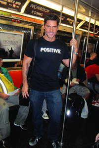 2011 Photo: 7:00 PM: New York City Jack Mackenroth, HIVpositive: I wore that shirt for the entire day. I believe that visibility is the key to fighting the stigma of HIV.
