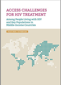 Access Challenges for HIV Treatment Among People Living with HIV and Key Populations in the Middle-Income Countries 