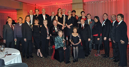 Recipients of the Queen Elizabeth II Diamond Jubilee Medal for exceleence in the field of HIV/AIDS in Canada