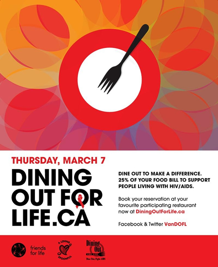 DINING OUT FOR LIFE - Vancouver / Whistler