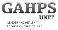 Gender and Health Promotion Studies Unit - www.dal.ca/gahps