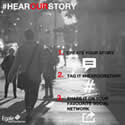 Poster: #HEAROURSTORY - www.hearourstory2014.com/
