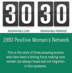 AIDS Vancouver - 1993: The 30 30 Campaign - 1993 Positive Women's Network - 3030.aidsvancouver.org