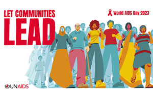 WORLD AIDS DAY 2023 POSTCARD WORLD AIDS DAY 2023 POSTCARD