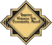 Superior Resource Site Community Award -2004 - Miller Communications Group