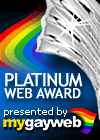 Platinum Web Award - 2005 - presnted by mygayweb - www.mygayweb.com