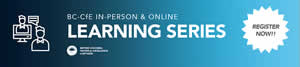BC-CfE IN-PERSON ONLINE LEARNING SERIES - British Columbia Centre for Excellence in HIV/AIDS - bccfe.ca BC-CfE IN-PERSON ONLINE LEARNING SERIES - British Columbia Centre for Excellence in HIV/AIDS - bccfe.ca