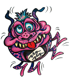 Ssidney -SSIDNEY is a character developed by Stella Heuer to explain how the HI virus works. www.ed-unique.com