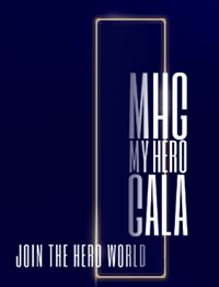 Event Logo: My Hero Gala (MHG) - JOIN THE HERO WORLD My Hero Gala (MHG)