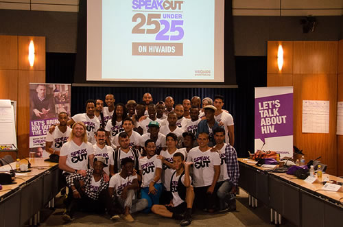 Photo: SpeakOutHIV 25UNDER25 ON HIV/AIDS