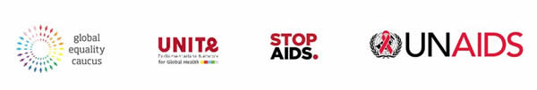 Global Equality Caucus. UNITE, STOP AIDS, UNAIDS.