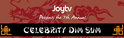 Banner: JoyTv Presents the 7th Annual CELEBRITY DIM SUM - www.aidsvancouver.org - September 27, 2014.