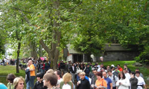 Photo: AIDS Walk for Life - AIDS WALK walkers marched in Stanley Park - September 28th 2007 - Vancouver, Canada.