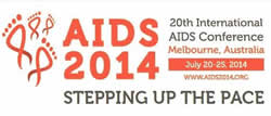 AIDS 2014 - STEPPING UP THE PACE - 20th International AIDS Conference. July 20-25, 2014. www.aids2014.org
