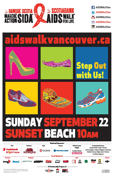 AIDS WALK FOR LIFE VANCOUVER - SUNDAY, SEPTEMBER 22, 2013 - www.aidswalkvancouver.ca