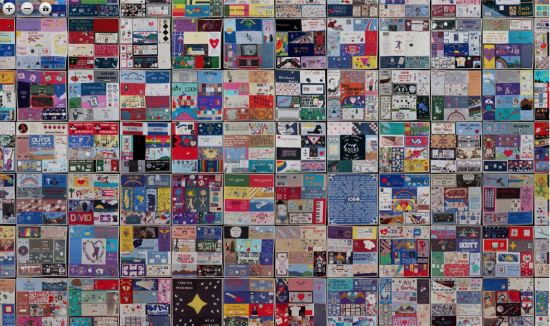 AIDS Quilt - Image courtesy of National AIDS Memorial.