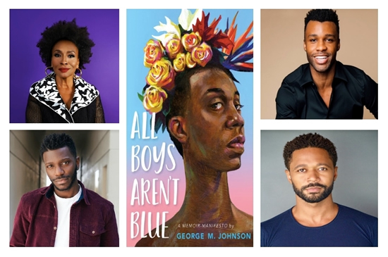 Jenifer Lewis, Dyllón Burnside, Bernard David Jones and Thomas Hobson Cast in Filmed Dramatic Reading of George M. Johnson’s Bestselling Memoir, All Boys Aren’t Blue for National Black HIV/AIDS Awareness Day(Graphic: Business Wire)
