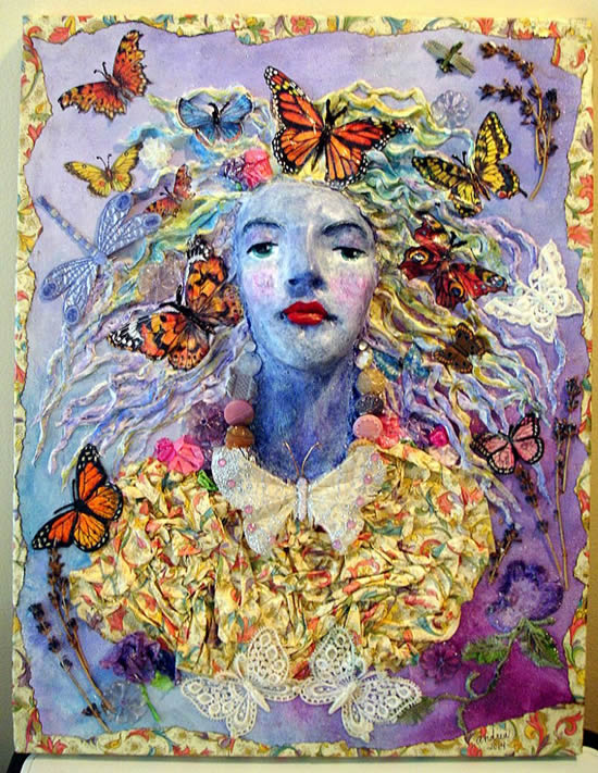 Andrea de Lange - Butterfly Woman