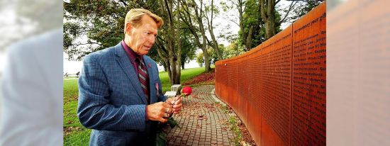 Photo: Bradford McIntyre at the Vancouver AIDS Memorial, 2013. (photo by Deni Daviau) Bradford McIntyre at the Vancouver AIDS Memorial, 2013. (photo by Deni Daviau)