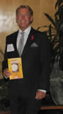Photo: Bradford McIntyre greeted guests arriving at the Forth Annual Celebrity Dim Sum, an AIDS Vancouver Fundraiser. October 1st 2011 - www.aidsvancouver.org