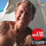 Photo: Bradford McIntyre 10:09 AM, Vancouver British Columbia, Canada - Enjoying some relaxing time at English Bay Beach and thankful to be alive. A DAY WITH HIV - September 22, 2014