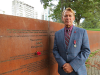 Photo: A Day With HIV - Image Gallery Photo: Bradford McIntyre, Vancouver AIDS Memorial, Vancouver British Columbia Canada - www.adaywithhiv.com - September 21, 2013.