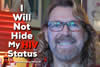 HIV Portrait Frame: Bradford McIntyre I WILL NOT HIDE MY MED's - AIDS HIV Survivor Living Memorial by Zee Strong