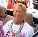 Bradford McIntyre, living with HIV, in the Vancouver Pride Parade 2012 - August 5, 2012 - Photo Credit: Deni Daviau