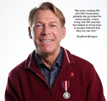 Bradford McIntyre - Living Positive Bradford's Story: My work creating HIV and AIDS awareness globally has provided for many people, a face living with HIV, and this has helped to bring hope to people infected that they too can live! 3030.aidsvancouver.org - April 20, 2013.