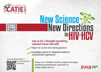 CATIE Forum 2013: New Science, New Directions in HIV & HCV