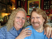 Deni Daviau (left), 68, HIV-negative, with husband Bradford McIntyre (right), 71, living with HIV 39 years; married 23 years.