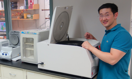 Photo: Corey Yu, PhD, laboratory of Dmitri Ivanov, PhD - www.uthscsa.edu