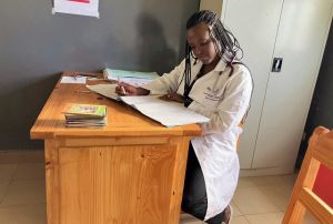 Global and Rural Health Fellow Dr. Nancy Mugisha, an internal medicine physician.