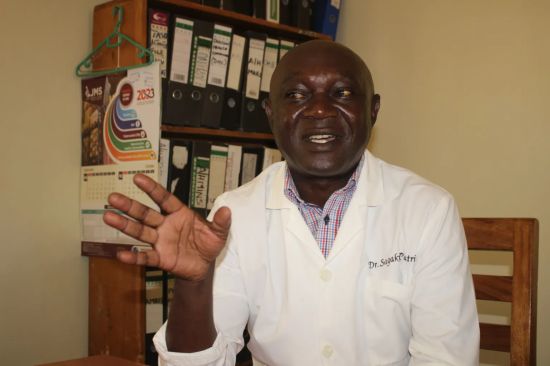 Dr Patrick Sagaki, Amudat District Health Officer