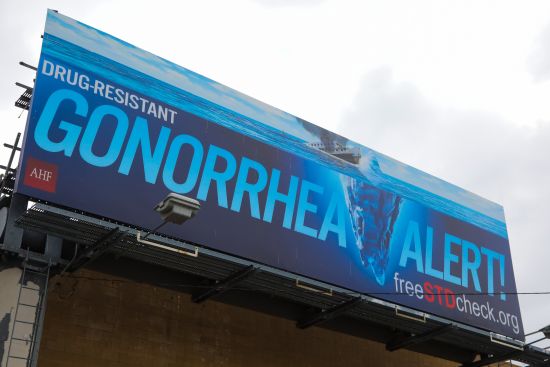 Gonorrhea Alert billboard - (Photo: Business Wire)