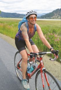 Kathy Dexter, a family practice provider at Bitterroot Health, is preparing to ride 545 miles to raise funds for HIV/AIDS services.
