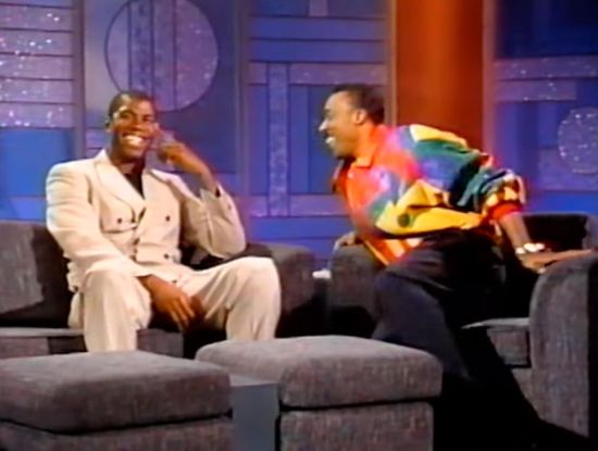 Magic Johnson on The Arsenio Hall Show