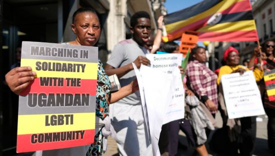 Marching in solidarity with Ugandas LGBTI community. Alisdare Hickson, (CC BY-NC-ND 2.0)