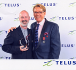 Photo: Martin Rooney, 2014 PRIDE Legacy Award Recipient and Bradford McIntyre, 2013 PRIDE Legacy Award Recipient: PINK Category: Sexuality (Sexual Health + HIV/AIDS Awareness). May 4, 2014.