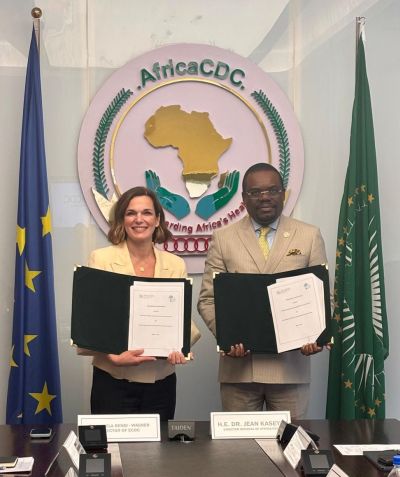 Africa CDC - ECDC MoU signing