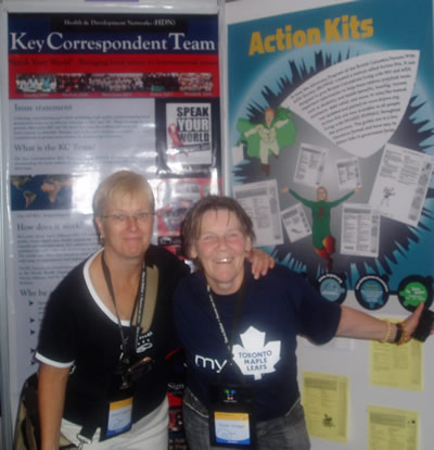 Photo: AIDS 2006: Cheryl Colborne & Suzan Krieger - Poster Exhibition - Action Kits AIDS 2006: Cheryl Colborne & Suzan Krieger - Poster Exhibition - Action Kits