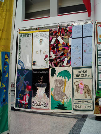 AIDS Quilt panel