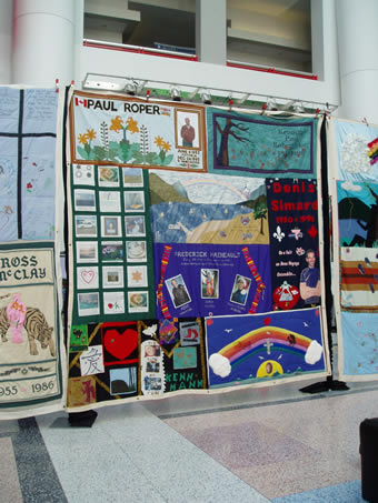 AIDS Quilt panel