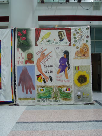 AIDS 2006 - Time to Deliver - AIDS Quilt panel - August 13 - 18, 2006