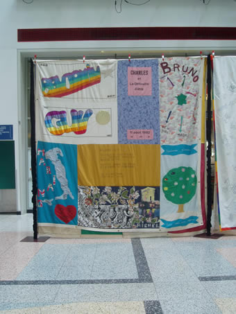 AIDS Quilt panel