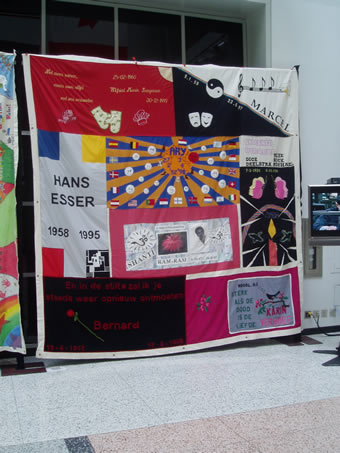 AIDS 2006 - AIDS Quilt panel - August 13 - 18, 2006