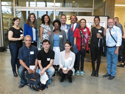 Panelists & Instructor for HSCI 431 'Face of HIV: POSI+IVE ART' visual arts presentation, August 5, 2015, held at Simon Fraser University.