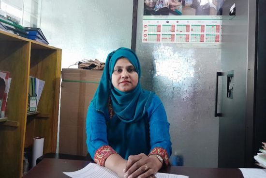 Sabrina Akhter, Counselor and Administrator at the Anti-retroviral therapy centre at the Bangabandhu Sheikh Mujib Medical University. Credit: Mohammad Al Amin Sabrina Akhter, Counselor and Administrator at the Anti-retroviral therapy centre at the Bangabandhu Sheikh Mujib Medical University. Credit: Mohammad Al Amin